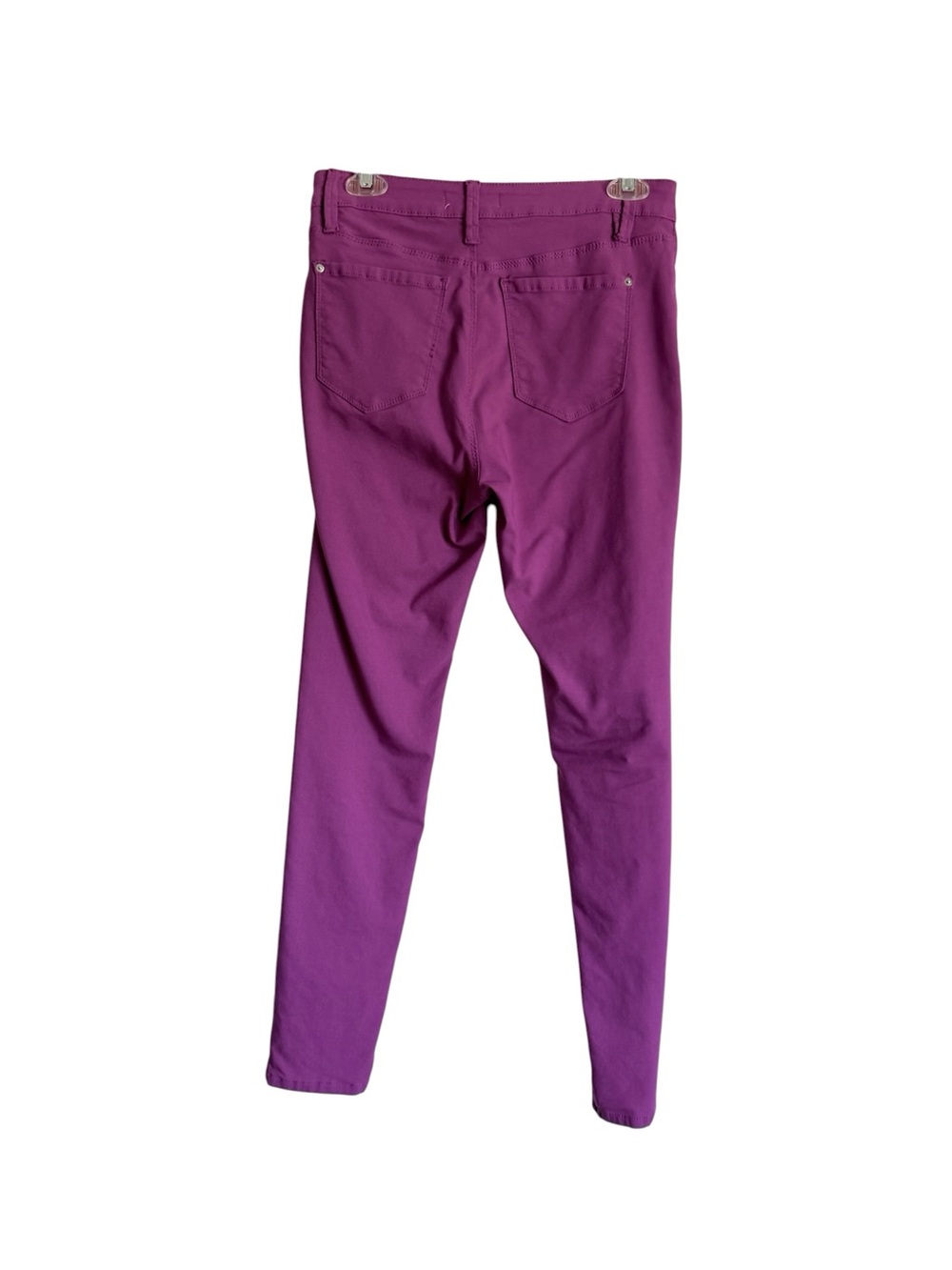 YMI Magenta Stretch Skinny Jeans - Picture 9 of 10